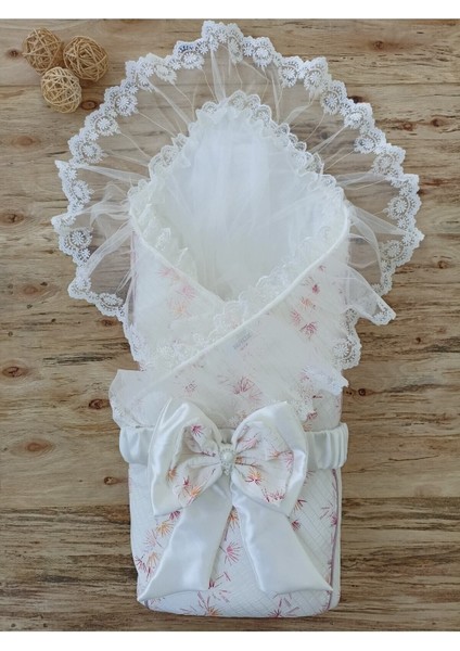 Hanımeli Delüks Bebek Kundağı Unisex Bebek Dış Kundak Battaniyesi Hastane Çıkışı Kundak Battaniye
