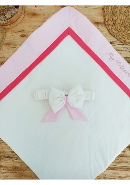Pembe Bebek Kundağı Bebek Dış Kundak Battaniyesi Hastane Çıkışı Yenidoğan Hediyelik Anakucağı