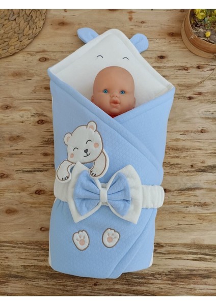 Bal Peteği Olimp Bebek Kundağı Unisex Bebek Dış Kundak Battaniyesi Hastane Çıkışı Kundak Battaniye modelleri