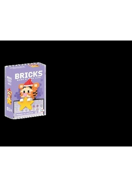 Yapı Taşları Mikro Parçacık Karikatür Bebek Puzzle Monte Oyuncaklar (Yurt Dışından)