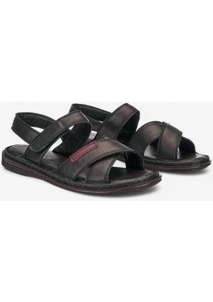 Iç Dış Deri Rahat Erkek Sandalet fiyatları