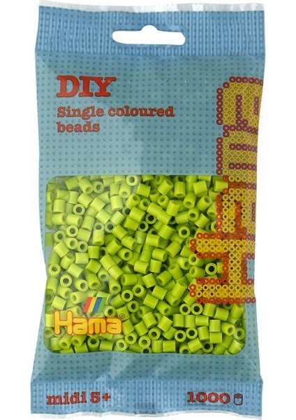 1.000'LIK Hama Midi Boncuk - Limon Yeşili