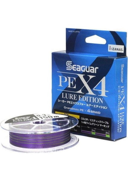 Lure Edition Pe 4 Örgü 0.2pe 150MT Multi Color Lrf Ip Misina fiyatları