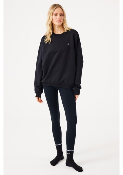 Aura Sweatshirt Siyah fırsatları