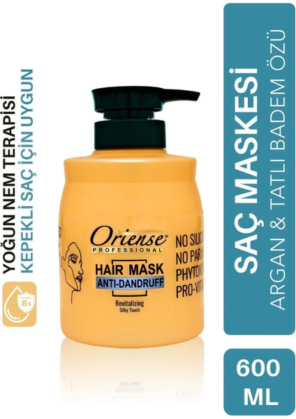 Professional 600 ml Saç Maskesi - Anti Dandruff