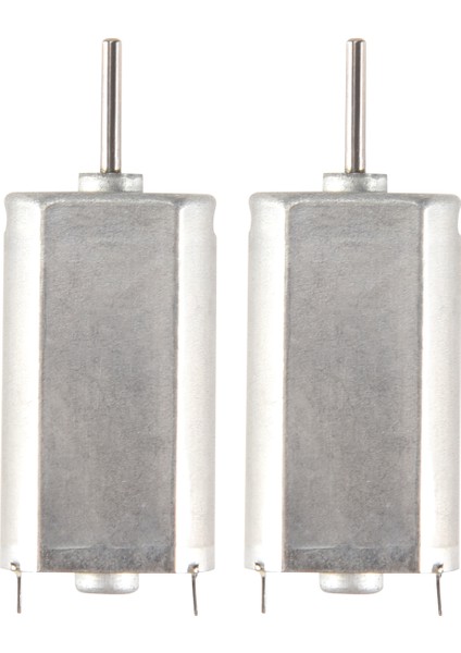 2 Adet Dc 9 V 30800 Rpm 2mm Çap Mil Yüksek Hızlı Model Uçak Dc Motor (Yurt Dışından)