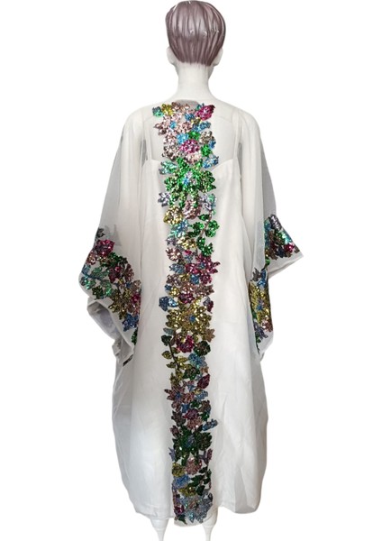 Beyaz Kaftan, Abiye Elbise, Büyük Beden Abiye fırsatları