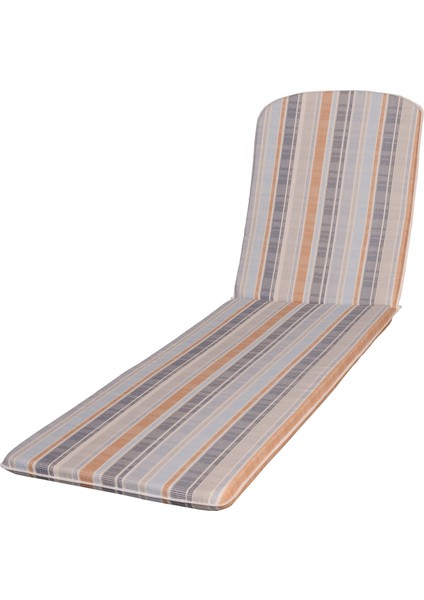 Delüks Şezlong Minderi Mavi Armürlü - 7320