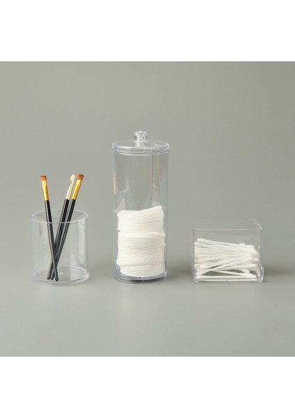 3’Lü Organizer Seti - Şeffaf