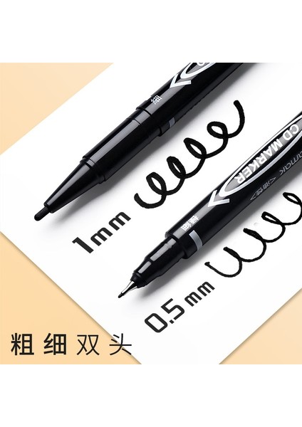 10 Adet Karışımı Tarzı Et Ikiz Ucu Renkli Kalıcı Sanat Işaretleyiciler Kalemler Ince Nokta Su Geçirmez Yağlı Siyah Mürekkep Eskiz Defteri Boyama Okul Malzemeleri (Yurt Dışından) indirimleri