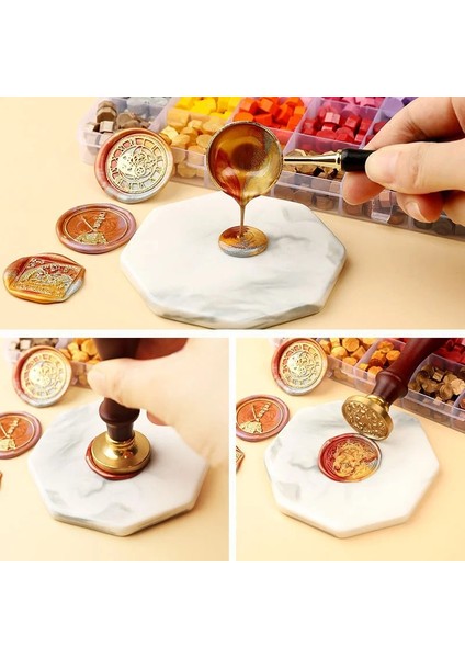 T Tarzı Sekizgen Yangın Boya Mühür Balmumu Tahıl Yangın Boya Mühür Dıy Doğum Günü Düğün Scrapbooking Malzeme Mühür Mumu Dekorasyon (Yurt Dışından) fırsatları