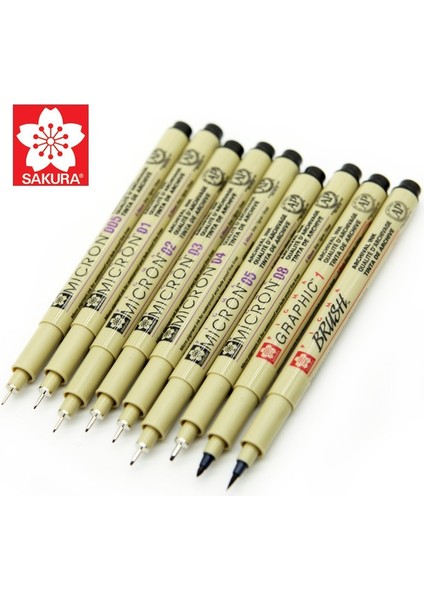 3 Adet Tarzı Pigma Micron Pen Neelde Soft Brush Çizim Kalem Seti Brush Art Markers (Yurt Dışından) fiyatları