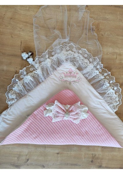 Triko Örgü Bebek Kundağı Unisex Bebek Dış Kundak Battaniyesi Hastane Çıkışı Kundak Battaniye