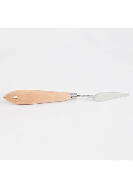 No.8 Stili Palet Bıçağı Boyama Paslanmaz Çelik Spatula Palet Bıçağı Yağlı Boya Metal Bıçaklar Ahşap Saplı Fc (Yurt Dışından) fırsatları