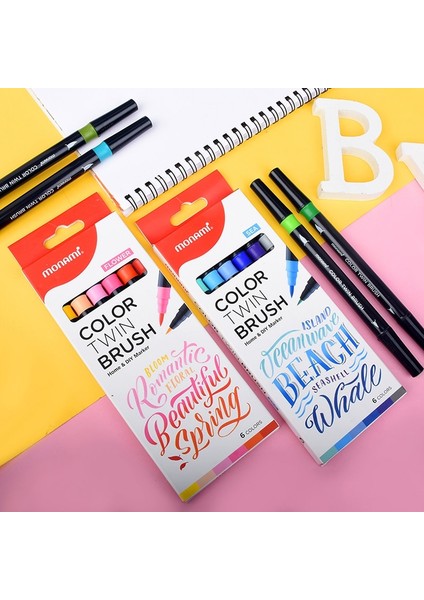 7 Zeytin Tarzı Monami Sulu Boya Fırça Kalem, Suluboya Orta Ince Ikiz Fırça Kalemi Çizim Kaligrafi Boyama Okulu Sanat Tasarımı A6554 (Yurt Dışından) fırsatları