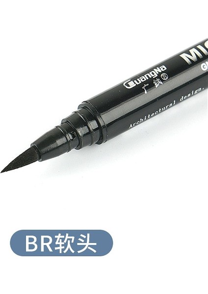 Br Tarzı 1 Adet Pigment Liner Pigma Mikron Mürekkep Marker Kalem Farklı Ucu Siyah Fineliner Eskiz Kalemleri (Yurt Dışından)