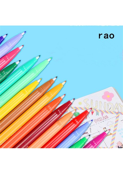 Saf Pembe Tarzı Yüksek Li Çeşitli Mürekkep Su Bazlı Grafiti Kanca Fiber Ince Astar Kalem Çizim Sanat Işaretleme Kalemi Öğrenci Okul Ofisi Jel Kalem (Yurt Dışından)