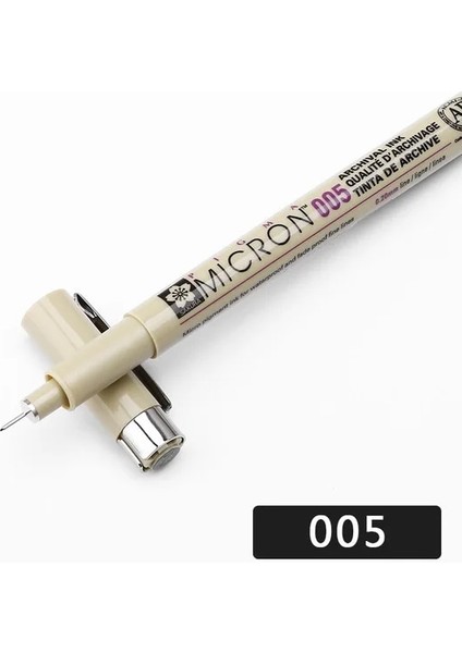 No.5 Tarzı Pigment Liner Mikron Kalem Seti Neelde Çizim Kalemi Lot Fırça Sanat Işaretleyiciler Fineliner Eskiz Kalemi (Yurt Dışından)