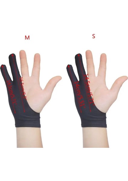 S Beden 2 Parmak Çizim Eldiveni Anti-Kirlenme Sanatçı Herhangi Bir Graainting Yazma Lehine Sağ ve Sol El Için Dijital Yetenek (Yurt Dışından) modelleri