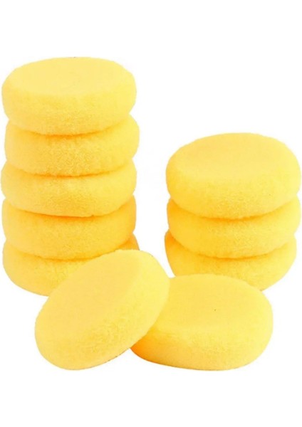 Sarı Stil Yuvarlak Sentetik Sanatçı Boya Sünger Zanaat Süngerleri Boyama Çömlek Suluboya Sanat Süngerleri Sarı 2. (Yurt Dışından)