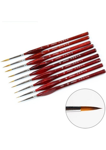 No.17 Stili 1 Adet Boya Fırçası Minyatür Detay Fineliner Nail Art Çizim Fırçaları Kurt Akrilik Boyama Malzemeleri Için Yarım Boya Fırçaları (Yurt Dışından) fırsatları