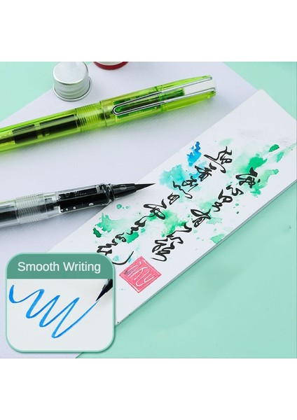 Mavi Stil 1 Dolma Kalem Tarzı Fırça Yumuşak Kafa Kaligrafi Güzel Kalem Mürekkep Ekleyebilirsiniz Sulu Boya Yeni Başlayanlar Kaligrafi Kopyalama Hattı Uygulama (Yurt Dışından) fiyatları