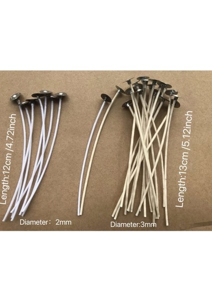DIYAFRAM3MMXH10MM Tarzı Yeni Tasarım Mum Fitilleri Kalın Dıy El Yapımı Mum Yapımı Malzemeleri Malzeme Dumansız Lamba Çekirdek Kalın Mumlu Fitiller (Yurt Dışından) fırsatları
