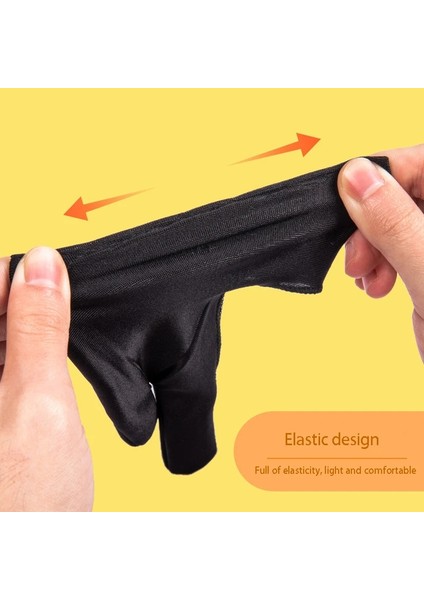 Erkek Tarzı Boyama Anti-Kirlenme Eldivenleri Siyah Iki Parmaklı Anti-Aşınma Profesyonel Sanatçı Kroki Renk Toz Düz Çizim (Yurt Dışından) fırsatları