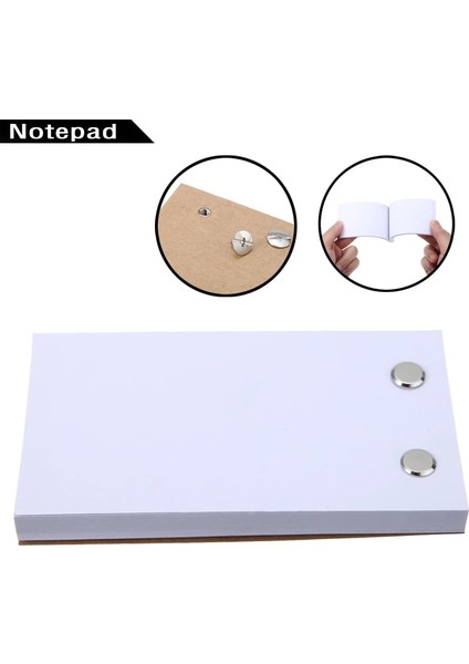 60 Sayfa Boş Flipbook Delikli Animasyon Kağıdı Cep Mini Defter Güzel Kalın Bireysel Cep Sayfaları (Yurt Dışından)