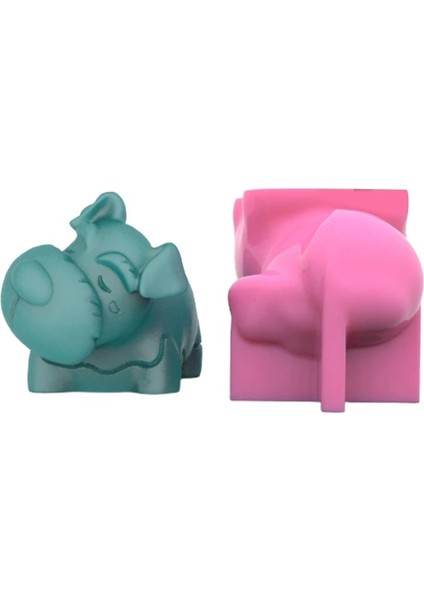 No.15 Tarzı 3D Hayvanlar Küçük Tilki Beton Silikon Pot Kalıp Etli Saksı Kil Çimento Alçı Kalıpları Dıy Ev Bahçe Saksı Kalıp (Yurt Dışından)