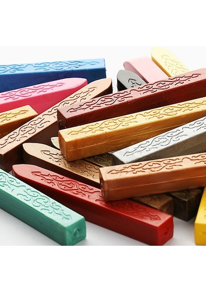 No.1 Stili 1 Adet Sızdırmazlık Balmumu Çubukları Renkli Antika Şeritler Mum Balmumu Sigillo Posta Mektubu Damga Retro Düğün Zarf Davetiyesi (Yurt Dışından)