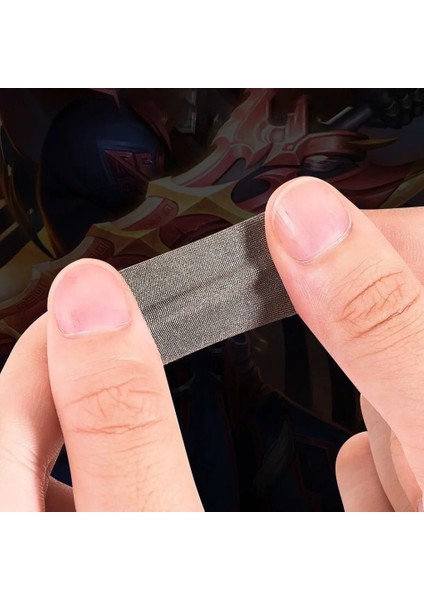 No.3 Tarzı Bir Parmak Ucu Eldiven Parmak Kol Tablet Ekran Dokunmatik Eldivenler Naylon Ter Geçirmez Mobil Oyun Parmak Kapağı (Yurt Dışından) fırsatları