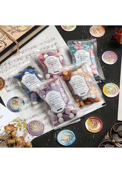 No.11 Tarzı Unflower Glitter Inci Sızdırmazlık Balmumu Boncuk Scrapbooking Sızdırmazlık Damga Zarf Düğün Davetiyesi El Yapımı Diy Doğum Günü Hediyesi (Yurt Dışından) modelleri
