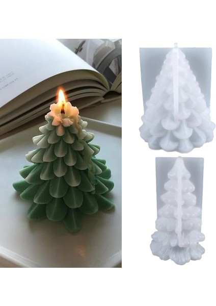 Yasemin Tarzı Noel Kokulu Silikon Mum Kalıp Dıy Yeni Noel Ağacı Noel Ağacı Alçı El Yapımı Sabun Kek Çikolata Kalıpları Reçine Yapımı (Yurt Dışından) fiyatları