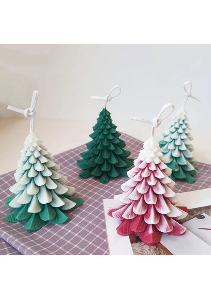 Yasemin Tarzı Noel Kokulu Silikon Mum Kalıp Dıy Yeni Noel Ağacı Noel Ağacı Alçı El Yapımı Sabun Kek Çikolata Kalıpları Reçine Yapımı (Yurt Dışından) modelleri