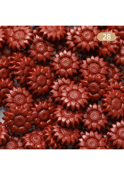 No.28 Tarzı Unflower Glitter Inci Sızdırmazlık Balmumu Boncuk Scrapbooking Sızdırmazlık Damga Zarf Düğün Davetiyesi El Yapımı Diy Doğum Günü Hediyesi (Yurt Dışından)