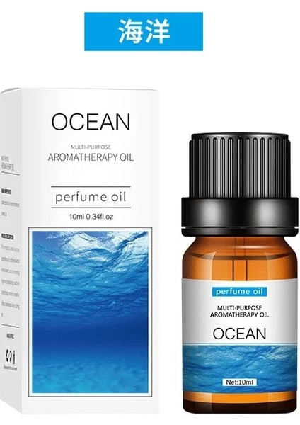 Okyanus Tarzı Mum Yapımı Için Esansiyel Yağ Koku Yağı ile Yapılan 10ML Suda Çözünür Aromaterapi Uçucu Yağ Makinesi Nemlendirici (Yurt Dışından)