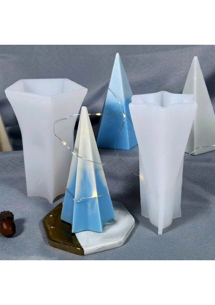 Sx-Lz-15 Tarzı Büyük 3D Üçgen Silikon Mum Kalıp Oyma Sanatı Aromaterapi Alçı Ev Dekorasyon Kalıp Düğün Hediyesi (Yurt Dışından) modelleri