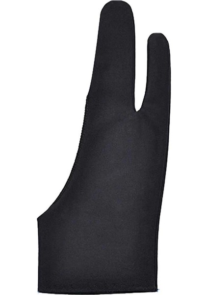 Siyah Sanatçı Çizim Eldiveni Herhangi Bir Gra Çizim Tableti Için Siyah 2 Parmak Sağ ve Sol El Için Kirlenme Önleyici Serbest Boyut (Yurt Dışından) fiyatları