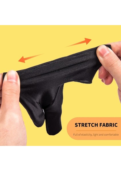 Büyük Stil Borrence Çizim Eldivenleri Öğrenci Yazma Profesyonel Çizim Siyah Iki Parmak Kirlenme Önleyici Aşınmaya Dayanıklı Kroki Sanat Boya Eldiven (Yurt Dışından) fırsatları