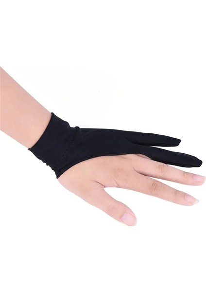 Kadın Stili Için Sağ ve Sol El Sanatçısı Için Siyah Serbest Boyut Herhangi Bir Gra Çizim Tableti Için Çizim Eldiveni Siyah 2 Parmak Kirlenme Önleyici, Her Ikisi De (Yurt Dışından) indirimleri