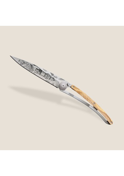 37G, Olive Wood / Lighthouse Çakı