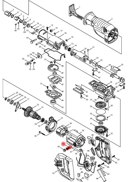 JR3070 TİLKİ KUYRUĞU CB-303 Kömür 194996-6
