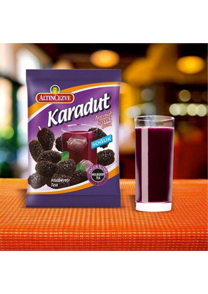 Karadut-Limon-Portakal Toz Içecek Soğuk - 450 gr - 3lü Paket fiyatları