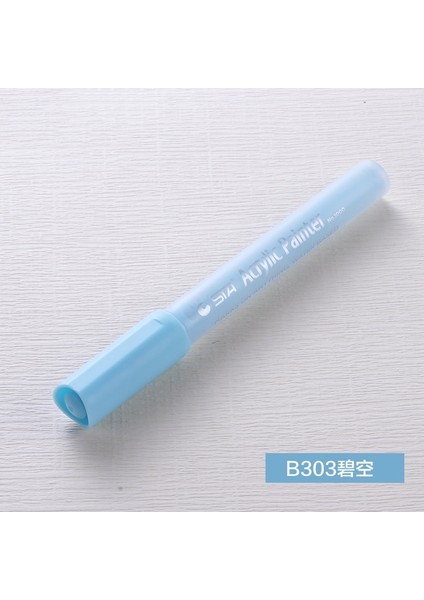 B303 Stili 1 Adet Akrilik Boya Sanat Marker Kalem Su Bazlı Pigment Mürekkep Işaretleyici Kalemler Kaya Cam Porselen Kupa Ahşap Kumaş Boyama Doodling (Yurt Dışından)
