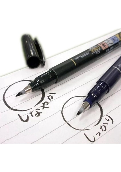 Yeşil Yumuşak Kafa Stili Tombow Kaligrafi Fırça Kalem Uygulama Kaligrafi Işaretleyici Kalem Yazı Yumuşak El Yazısı Okul Ofis Malzemeleri Kırtasiye (Yurt Dışından) fiyatları