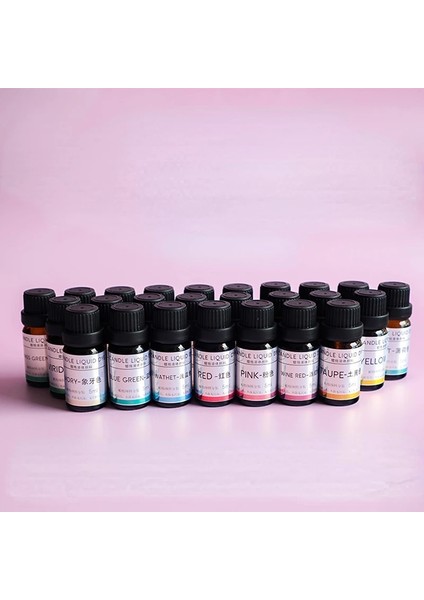 Fildişi Stili Aromaterapi Mumlar Için 5 ml Özel Boya Konsantre Profesyonel Pigment Boyama Sıvı Dıy El Yapımı Aksesuarlar (Yurt Dışından) fiyatları