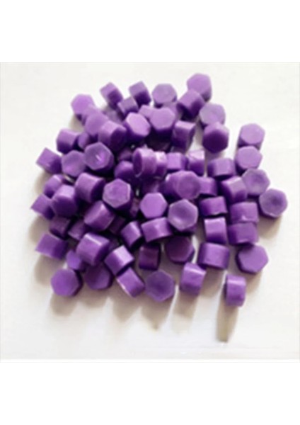 Menekşe Tarzı Retro Yangın Boya Sızdırmazlık Balmumu Çantası 35G Altıgen Altın Pembe Dıy Mix ve Maç Renk Düğün Davetiyesi Sızdırmazlık Malzemeleri (Yurt Dışından)
