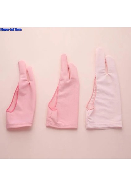 M Tarzı 2 Parmak Kirlenme Önleyici Eldiven, Hem Sağ Hem De Sol El Için Sanatçı Çizim Herhangi Bir Gra Çizim Tableti Beyaz Pembe (Yurt Dışından) modelleri