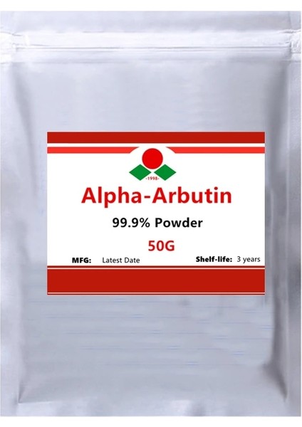 50G Tarzı Sıcak Satış Alfa Arbutin Tozu Cilt Beyazlatma Kozmetik Hammaddesi, Cilt Beyazlatma Anti-Aging Takviyesi (Yurt Dışından) fiyatları